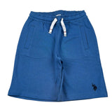 U.S. Pollo Assn Bermuda tinta unita In Tuta Cobalto per Bambino 61366 COBALTO U.S. POLLO ASSN 