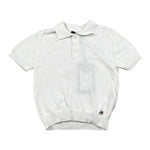 Please Polo Mezza Manica Tinta Unita per Neonato NB01230B73 BIANCO PLEASE 