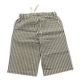 Zhoe & Tobiah Bermuda Tinta Unita Con Fantasia A Righe Grigio Per Bambino