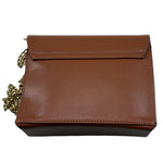 Vicolo Borsa Tinta Unita con Logo E Tracolla per Bambina BRSV MARRONE VICOLO 