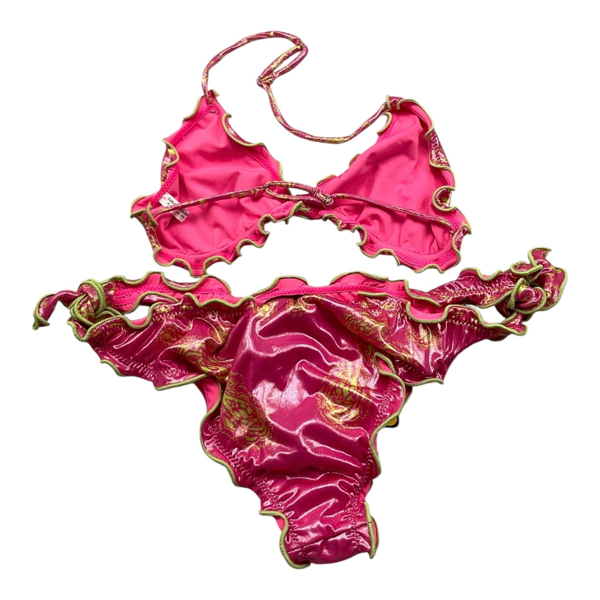 F**K Costume 2 Pezzi Triangolo-Mutandina  per Bambina FJ25G1H05TAX64 ROSA F**K 