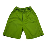 Paolo Pecora Bermuda Tinta Unita con Elastic In Vita per Bambino PP3616 VERDE PAOLO PECORA 