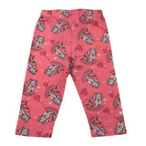 Losan Leggins Tinta Unita con Stampe Unicorni Rosa per Neonata