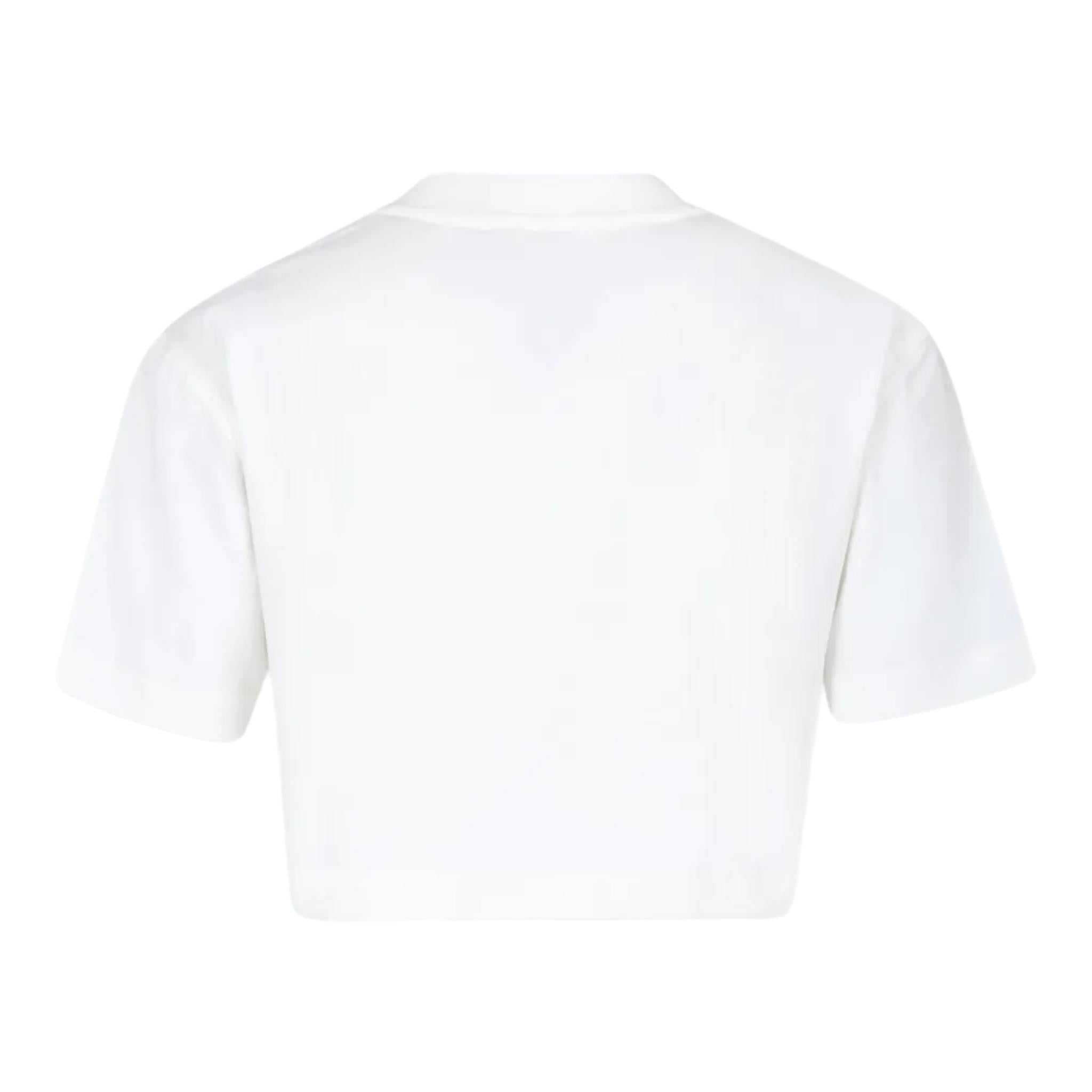 PHILOSOPHY t-shirt girocollo tinta unita con stampa Bianco per Bambina PFTS019 BIANCO PHILOSOPHY 