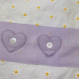 I Delfi Coperta Bicolore con Applicazioni per Neonata 25P5065 BIANCO I DELFI 