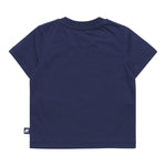 K-Way T-Shirt Girocollo Tinta Unita con Logo per Neonato K11613WXX BLU K-WAY 