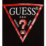 Guess T-Shirt Tinta Unita con Logo per Bambino L73I55K8HM0X NERO GUESS 