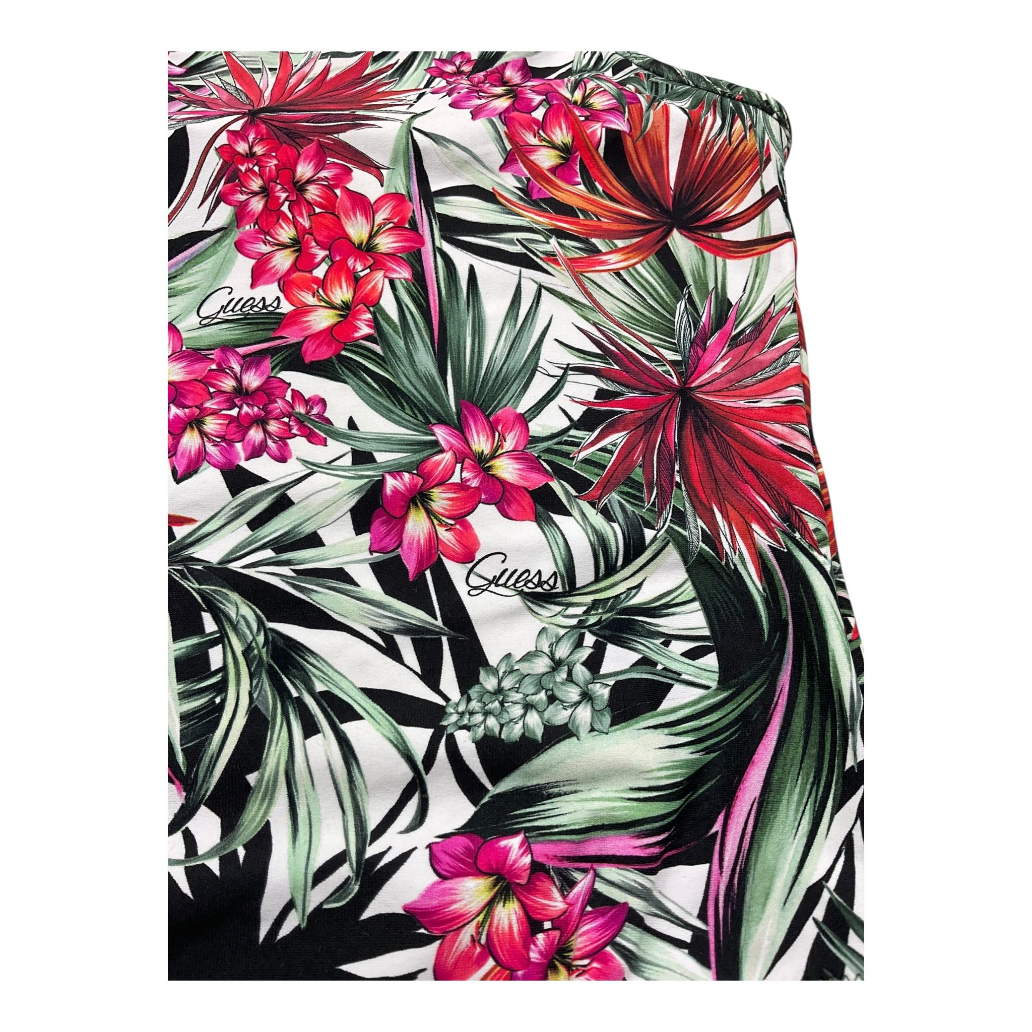 Guess Costume Intero Stampa Floreale per Bambina K82Z00MP004 BIANCO GUESS 