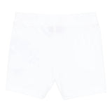 Moschino Bermuda Tinta Unita con Logo per Neonato MUQ01LN BIANCO MOSCHINO 