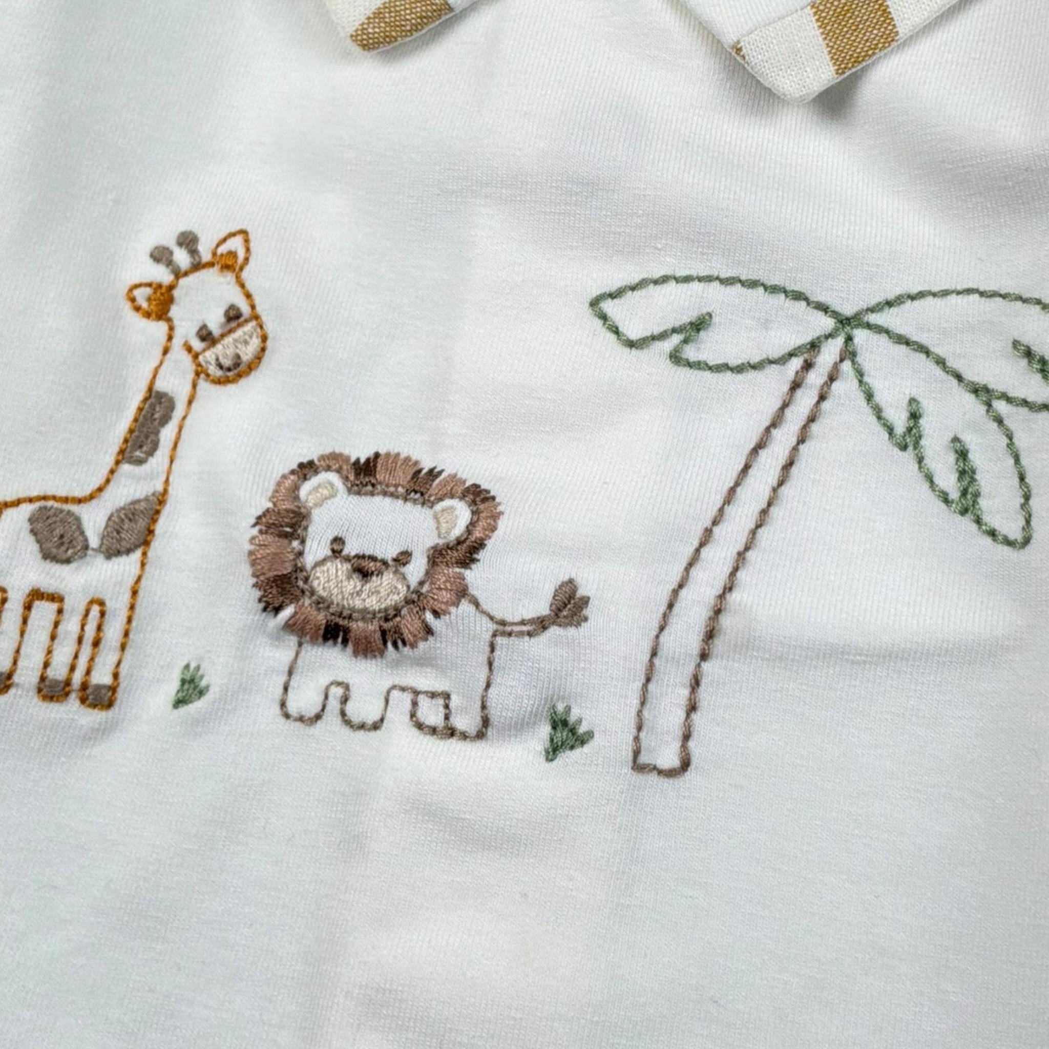 Marlu' Completo 2 Pezzi Maglia-Ghettina per Neonato EL5051 BIANCO MARLU' 