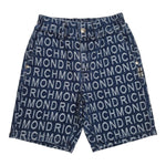 John Richmond Bermuda In Denim tinta unita con Elastico In Vita Blu per Bambino RBP25081BEXX BLU JOHN RICHMOND 