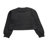 VICOLO felpa girocollo tinta unita con brillantini Nero per Bambina 3141FY00177 NERO VICOLO 
