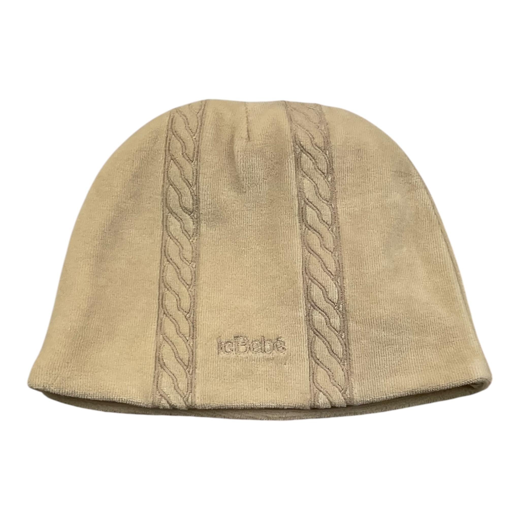 LE BEBE' cappello tinta unita in ciniglia Beige per Neonato LBB5093 BEIGE LE BEBE' 