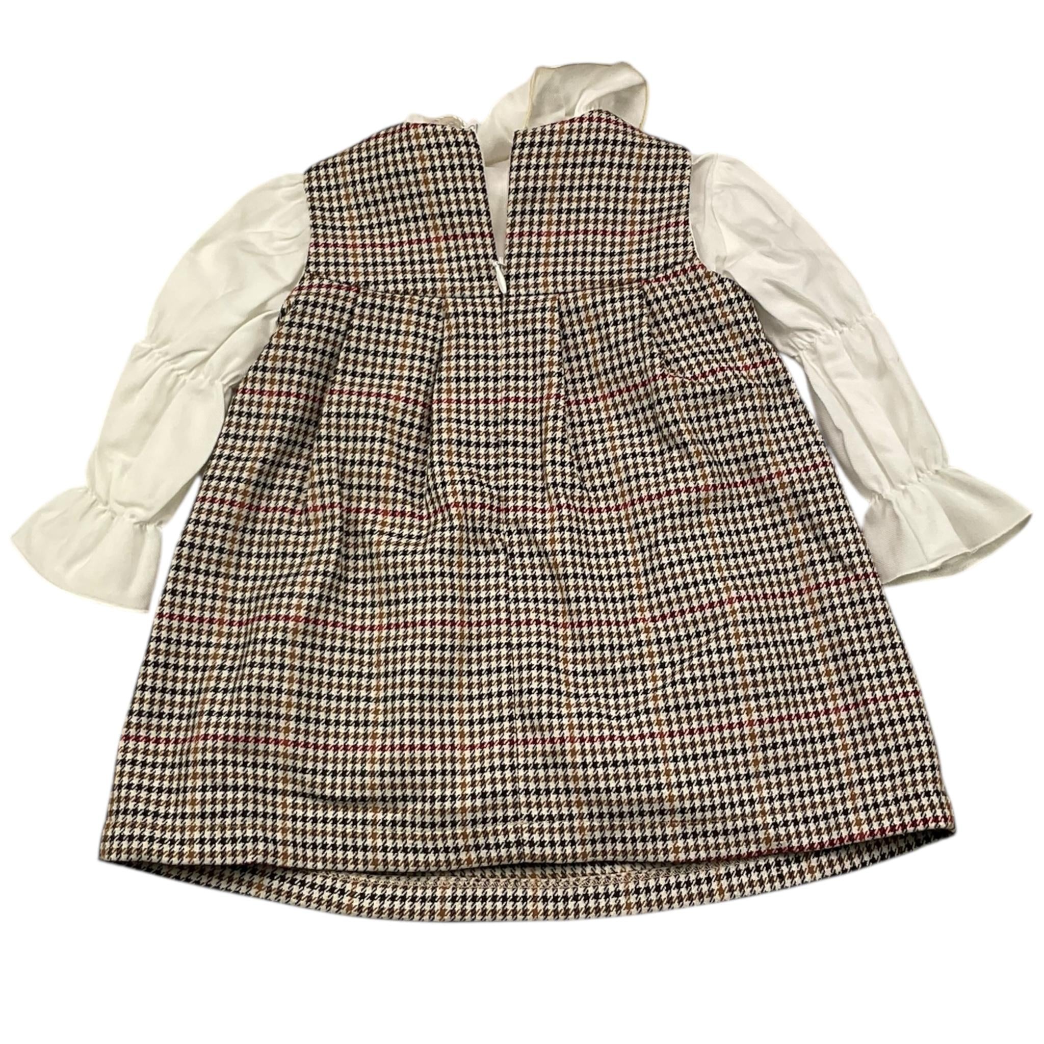 BARCELLINO completo 2 pezzi abito-camicia body Beige per Neonata 115709 BEIGE BARCELLINO 