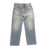 Replay Jeans Tinta Unita con Strappi per Bambino SG9344 AZZURRO REPLAY 