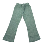 Le Coconne Pantalone Tinta Unita Modello Zampa per Bambina LCN2079 VERDE LE COCONNE 