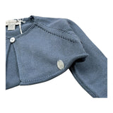 Le Coconne Coprispalle Tinta Unita per Neonata LCN0478 BLU LE COCONNE 