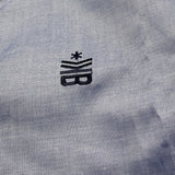 Bikkembergs Camicia Tinta Unita con Logo per Bambino BK2227 AZZURRO BiKKEMBERGS 