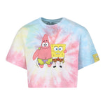 Stella Mccartney T-Shirt Multicolor con Stampa Spongebob Girocollo per Bambina TW8D41 MULTICOLOR STELLA McCARTNEY 