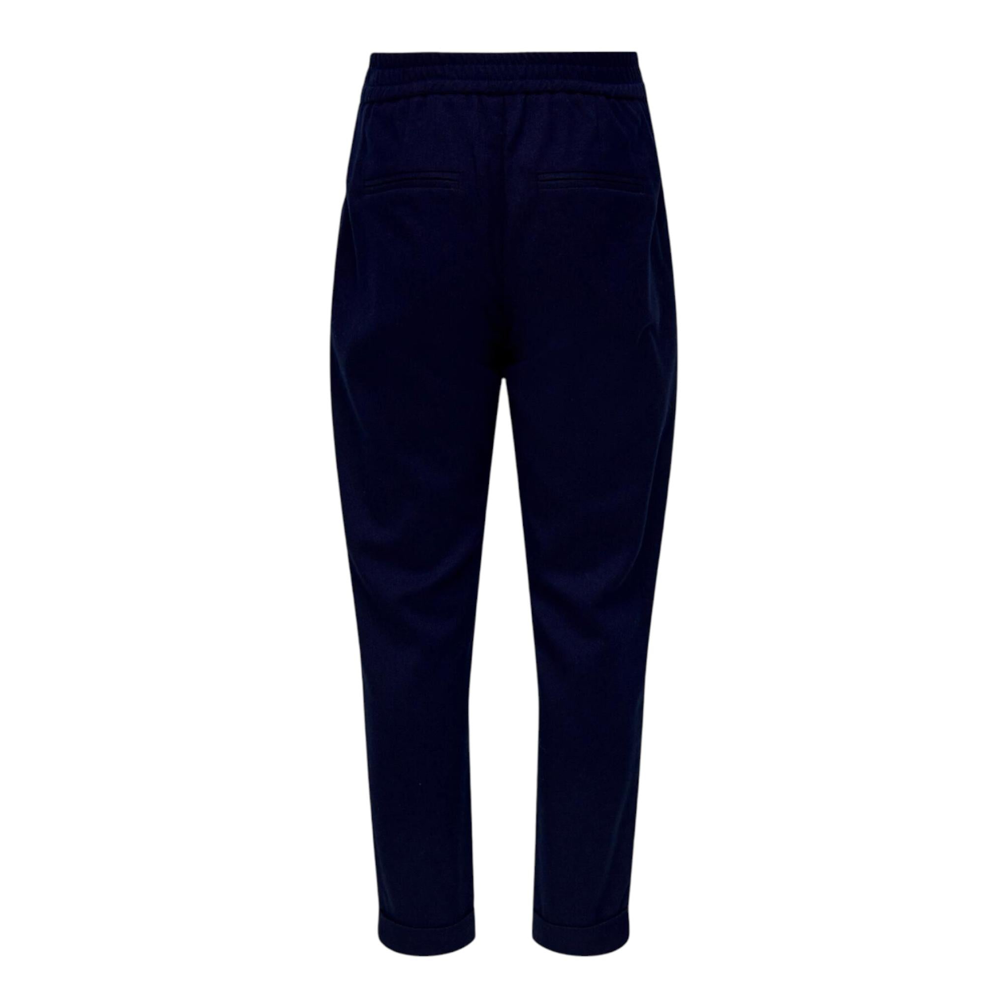 ONLY pantalone tinta unita con cintura Blu per Bambina 15268652 BLU ONLY 
