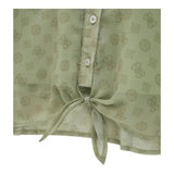 Guess Camicia Manica Lunga Tinta Unita  per Neonata J4YH01WA2T0 VERDE GUESS 