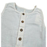 Play Up Pagliaccetto Giromanica Tinta Unita per Neonato PA011AQ11501 PANNA PLAY UP 