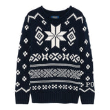 RALPH LAUREN maglia girocollo tinta unita con stampe in contrasto Blu per Bambino 322951432001 BLU RALPH LAUREN 