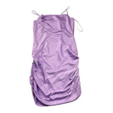 Twinset Abito Tinta Unita A Bretelle per Bambina 251GJ2450 LILLA TWINSET 