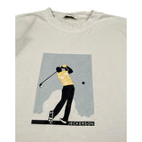 Jeckerson T-Shirt Girocollo Tinta Unita con Stampa per Bambino J3854 BIANCO JECKERSON 