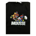 MOUSSE shirt girocollo tinta unita con stampa Bianco per Bambino HKTL370WJ BIANCO MOUSSE 