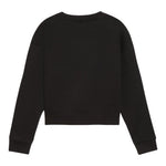 PUMA felpa tinta unita con cappuccio e stampa logo Nero per Bambino 682774 NERO PUMA 