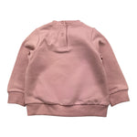 Y-CLU felpa girocollo tinta unita con stampa Rosa per Neonata 20767 ROSA Y-CLU 