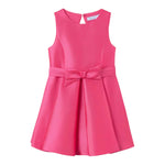 Abel & Lula Abito Cerimonia tinta unita Giromanica Rosa per Bambina 5061 ROSA ABEL & LULA 