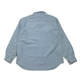 Aspesi Camicia Manica Lunga Tinta Unita Azzurro Per Bambino