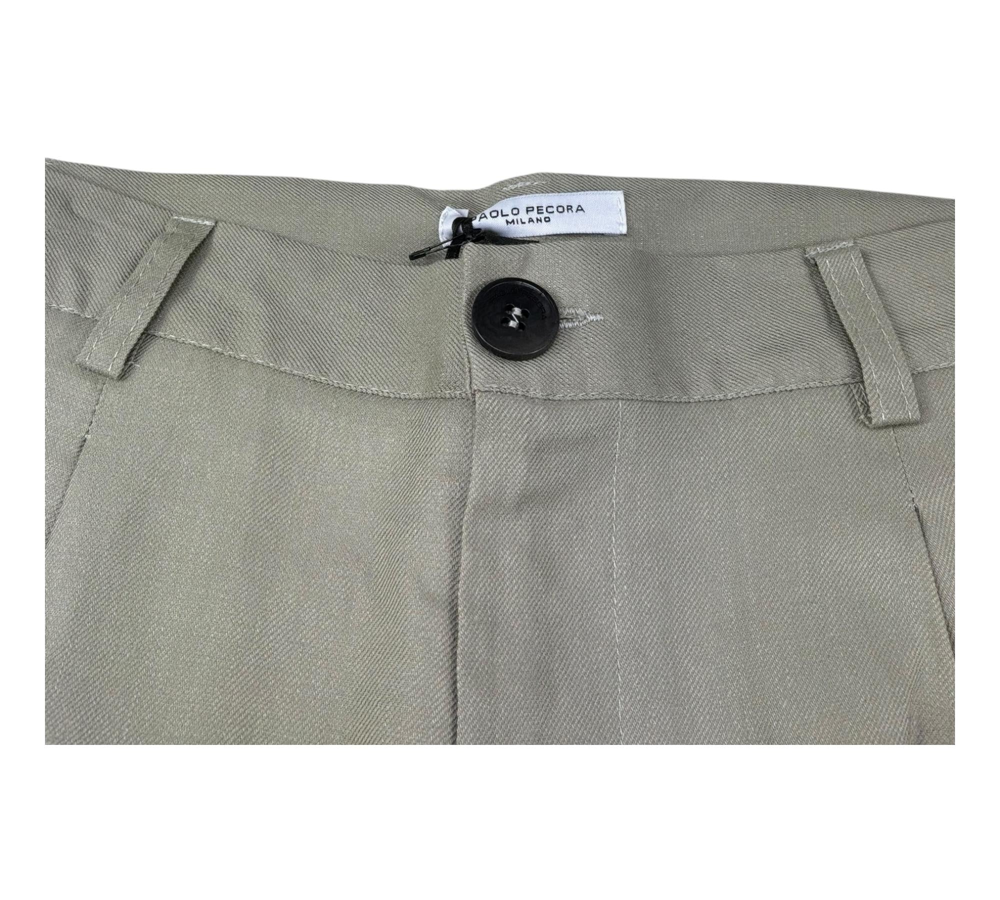 Paolo Pecora Pantalone Tinta Unita con Girovita Regolabile per Bambino PP4239 SABBIA PAOLO PECORA 