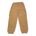 DISCLAIMER pantalone modello tuta tinta unita con stampa Cammello per Bambino 24IDK58228X CAMMELLO DISCLAIMER 