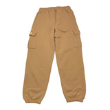 DISCLAIMER pantalone modello tuta tinta unita con stampa Cammello per Bambino 24IDK58228X CAMMELLO DISCLAIMER 