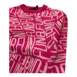 FUN & FUN maglia girocollo tinta unita con stampe in contrasto Fuxia per Neonata FNBSW15587NX FUXIA FUN & FUN 