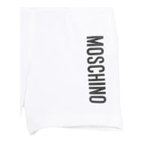 Moschino Bermuda Tinta Unita con Logo per Neonato MUQ01LN BIANCO MOSCHINO 