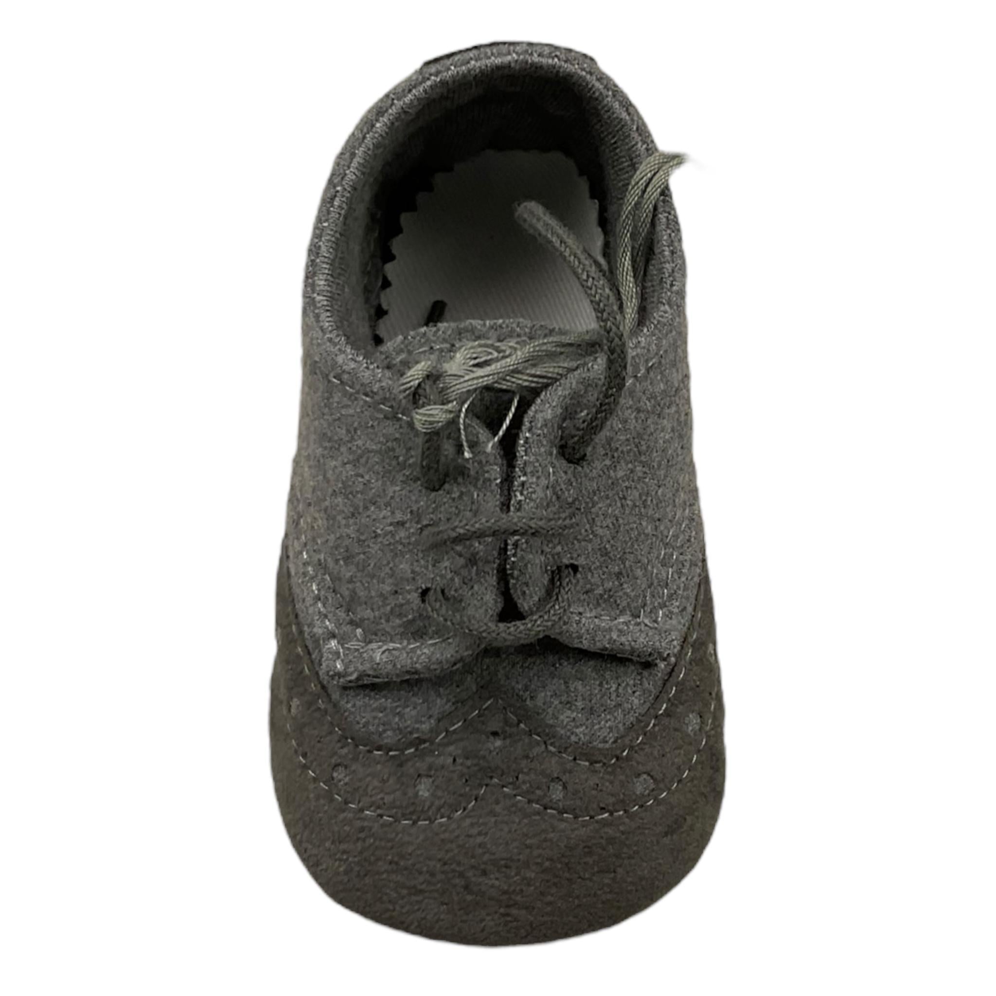 IL GUFO scarpina tinta unita con lacci Grigio per Neonato A20SS063W0003 GRIGIO IL GUFO 