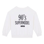 DOLCE & GABBANA felpa tinta unita girocollo con stampa Bianco per Bambino L5JW5D BIANCO DOLCE & GABBANA 