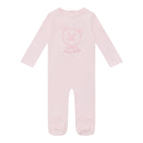 Guess Tutina Tinta Unita con Stampa per Neonata H2YW00KA6W3 ROSA CIPRIA GUESS 