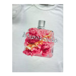 Miss Grant T-Shirt Girocollo Tinta Unita con Stampa per Bambina MG1292X BIANCO MISS GRANT 