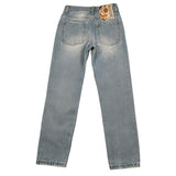 Just Cavalli Jeans Tinta Unita con Girovita Regolabile per Bambino JBP26078JE AZZURRO JUST CAVALLI 