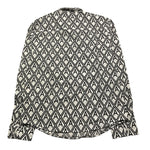 DANIELE ALESSANDRINI camicia manica lunga tinta unita cn fantasia in contrasto Bianco per Bambino 1231C00058 BIANCO DANIELE ALESSANDRINI 