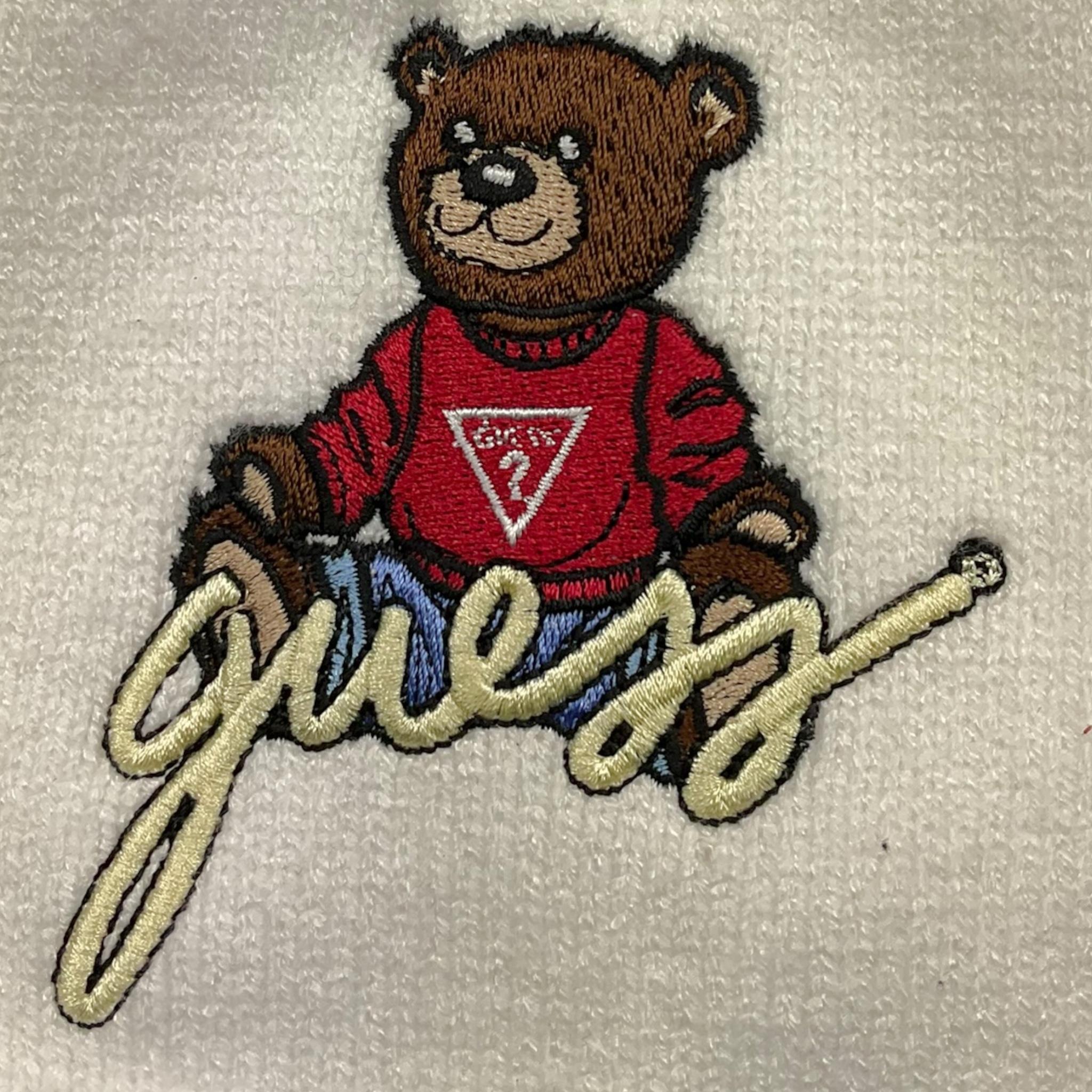 GUESS cappello tinta unita con stampa Panna per Bambino H4BZ09Z2QO0 PANNA GUESS 