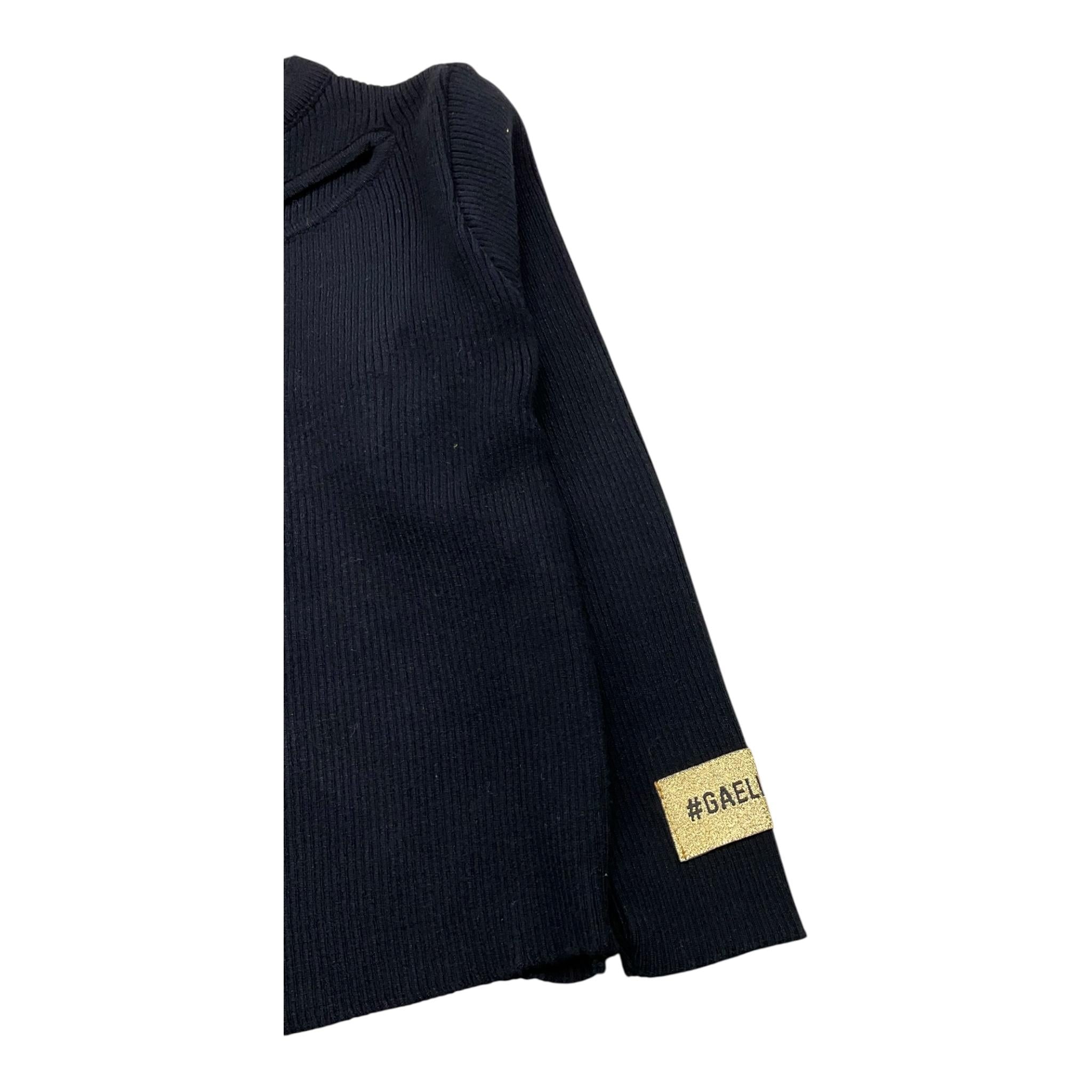 GAELLE maglia tinta unita girocollo Nero per Bambina 2741W00367X NERO GAELLE 