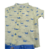 Paz Rodriguez Completo 2 Pezzi Camicia-Bermuda per Neonato 006150731 GIALLO PAZ RODRIGUEZ 