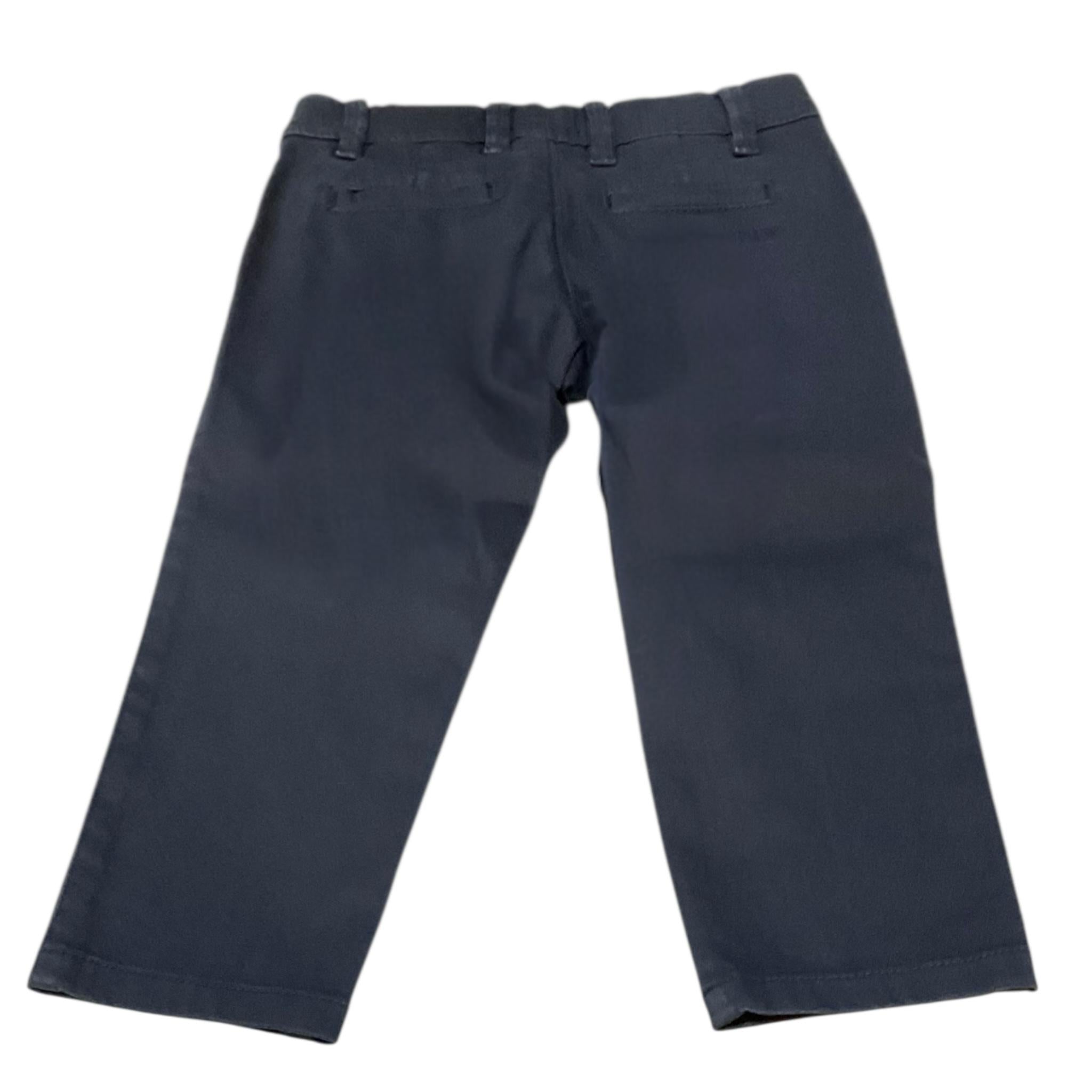 Fay Pantalone Tinta Unita con Profili In Contrasto per Bambino 5Q6040 BLU FAY 