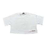Refrigiwear T-Shirt Girocollo Tinta Unita con Logo per Bambina 308TRFJS25 BIANCO REFRIGIWEAR 
